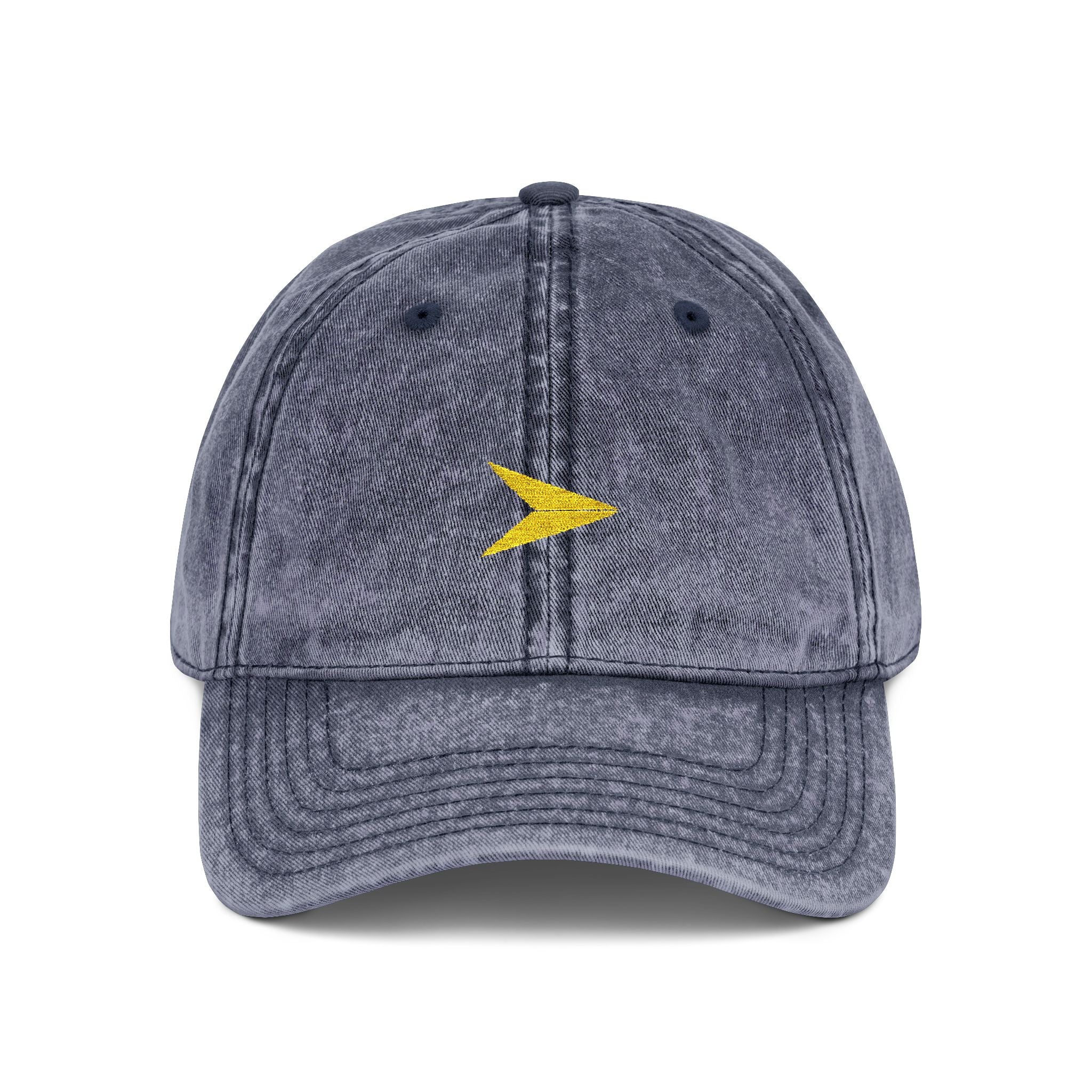 Signature Paper Plane Vintage Hat
