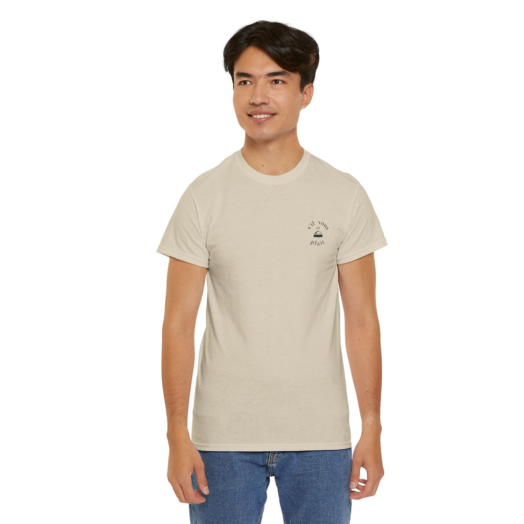 Frenchie 'Service Please' Tee — Cocktail Club T-Shirt