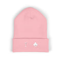 'Cocktail Club' — Embroidered Beanie for Cocktail Drinkers & Hospitality Professionals (White)