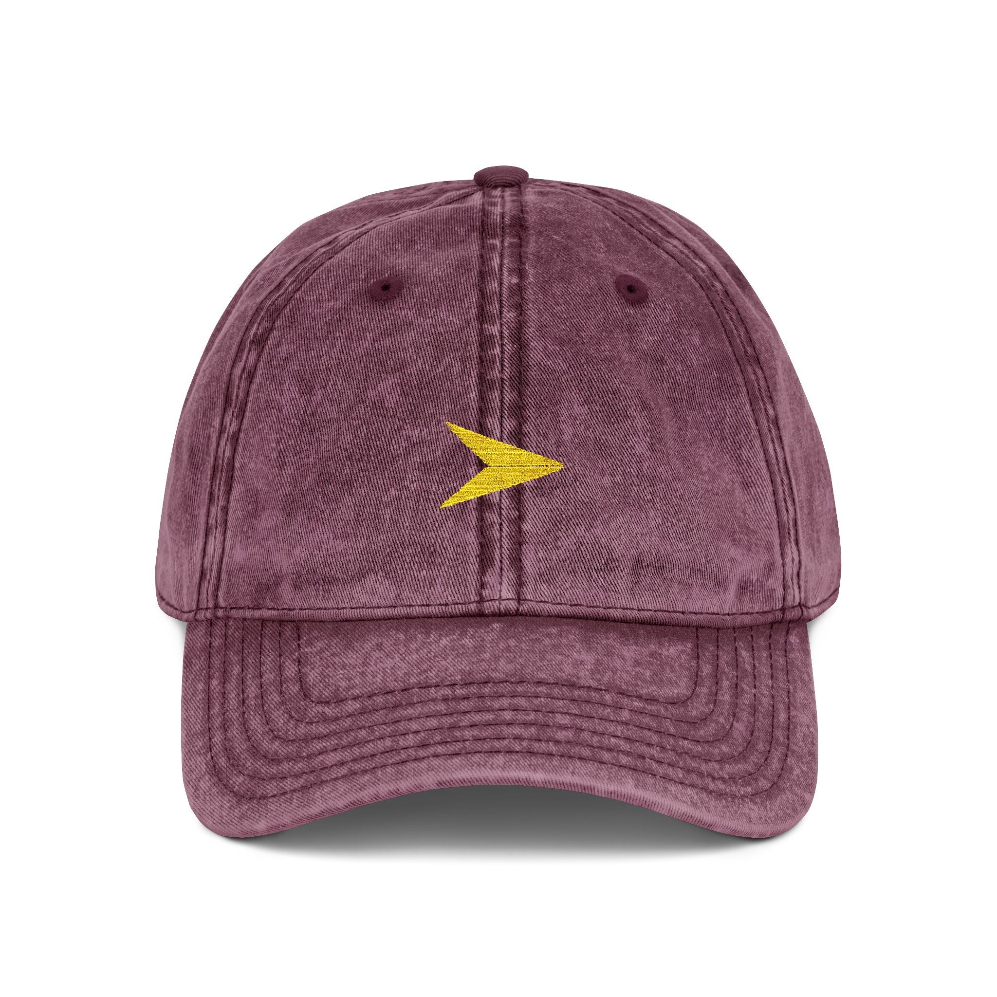 Signature Paper Plane Vintage Hat