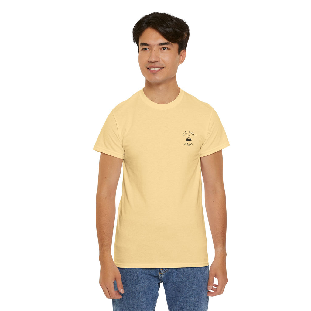 Frenchie 'Service Please' Tee — Cocktail Club T-Shirt