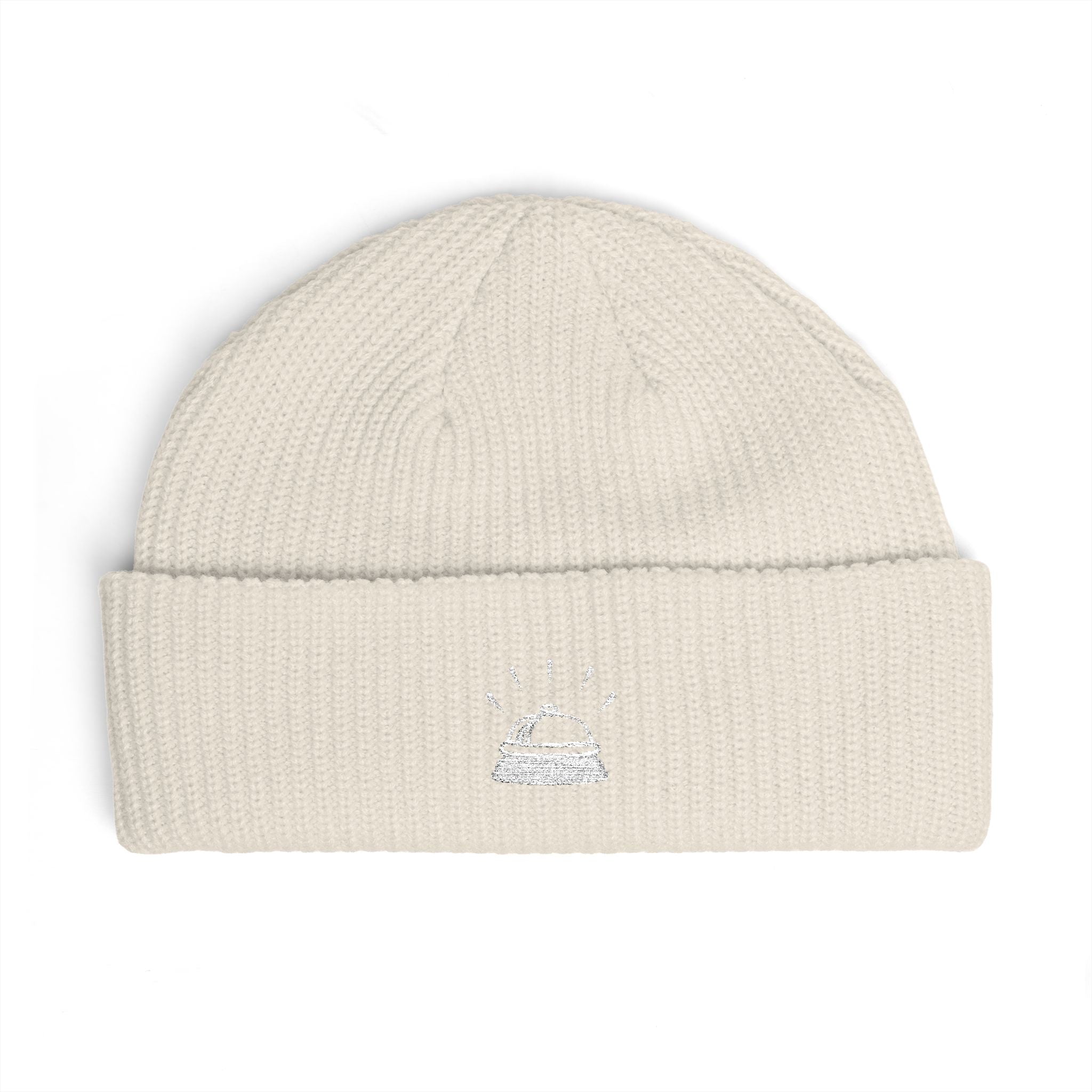 Embroidered Cuff Beanie — Service Please!