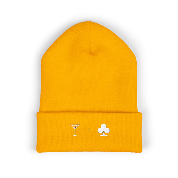 Cocktail Club Cuffed Beanie (Embroidered)