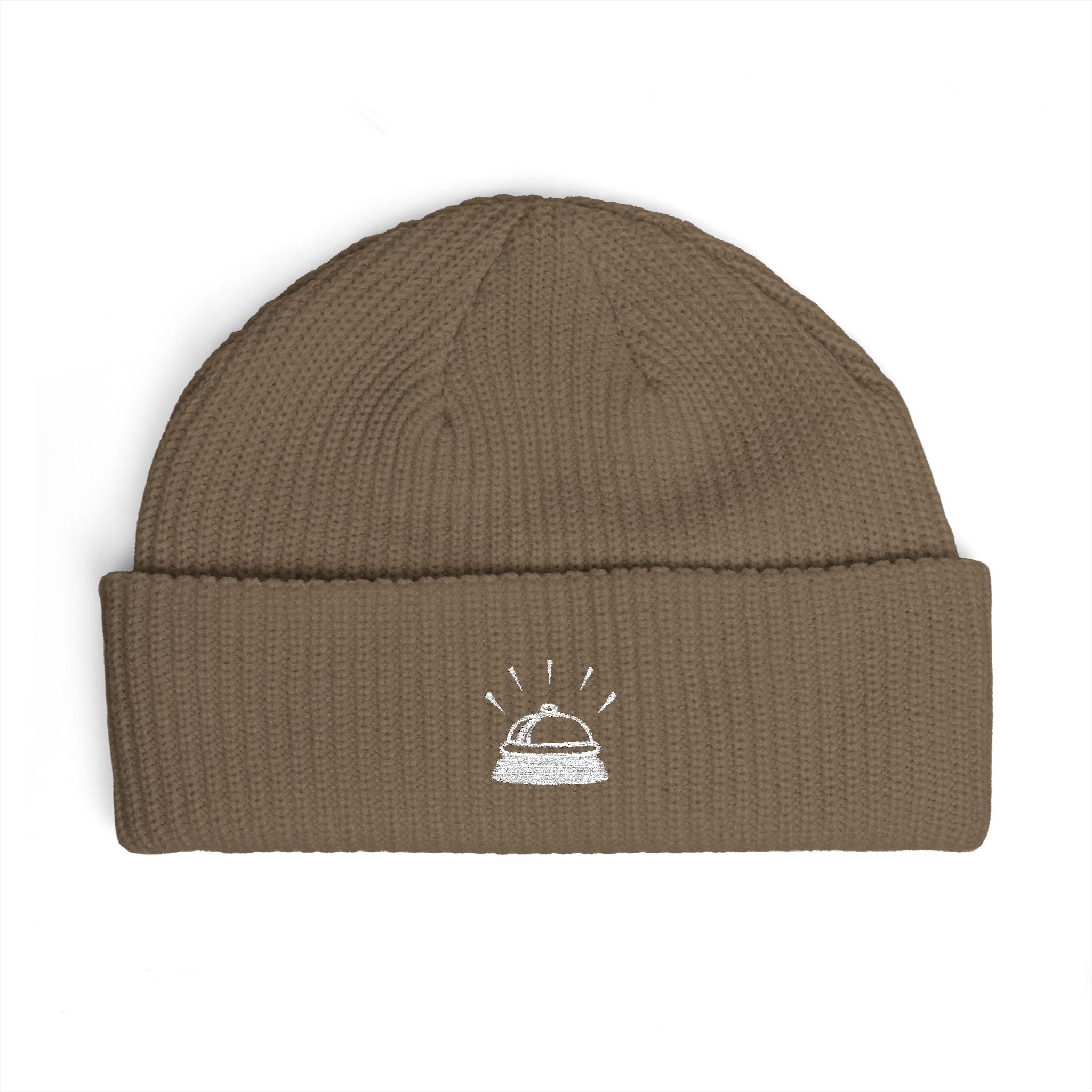 Embroidered Cuff Beanie — Service Please!