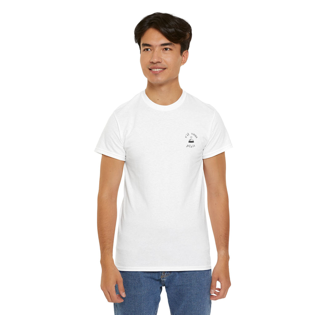 Frenchie 'Service Please' Tee — Cocktail Club T-Shirt