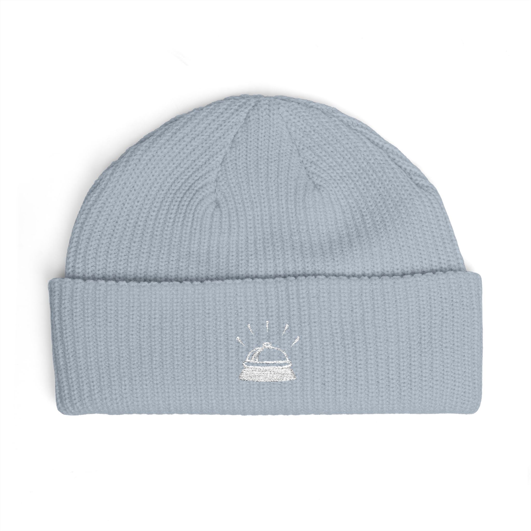 Embroidered Cuff Beanie — Service Please!